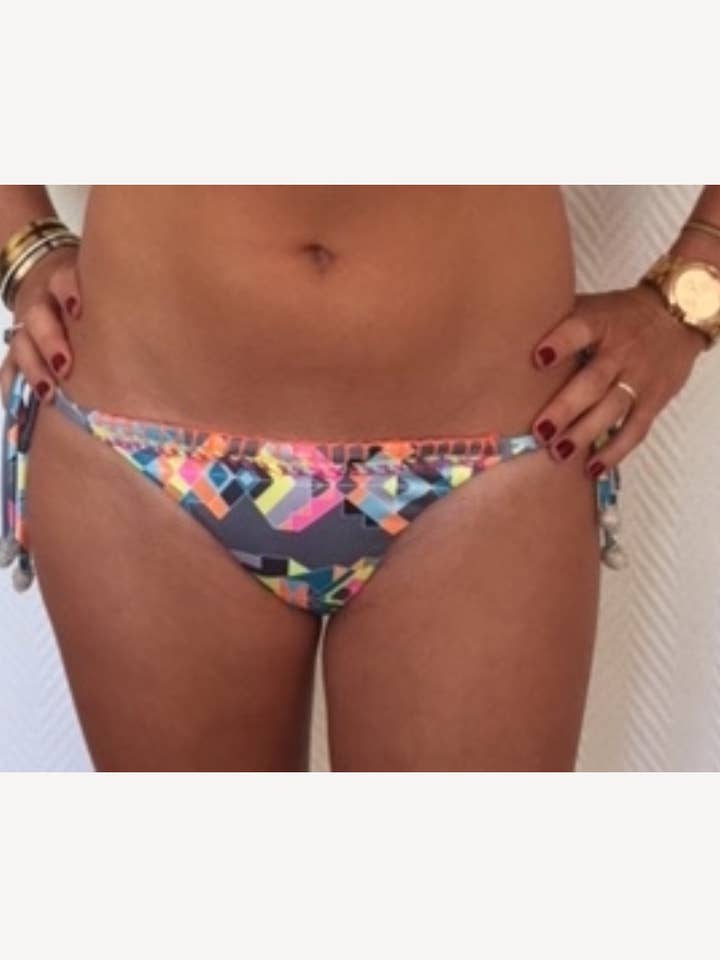 Bas de bikini Audrey - Cartagena pour la vente par Lume Swimwear
