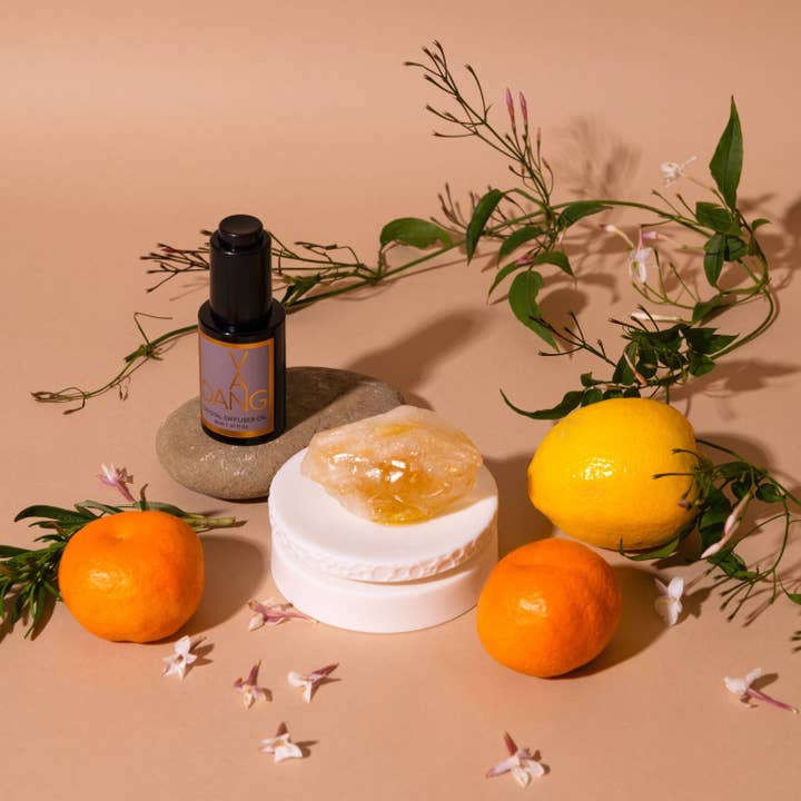 The Crystal Meditation Set - Citrine Veldt for wholesale by Van Dang Fragrances