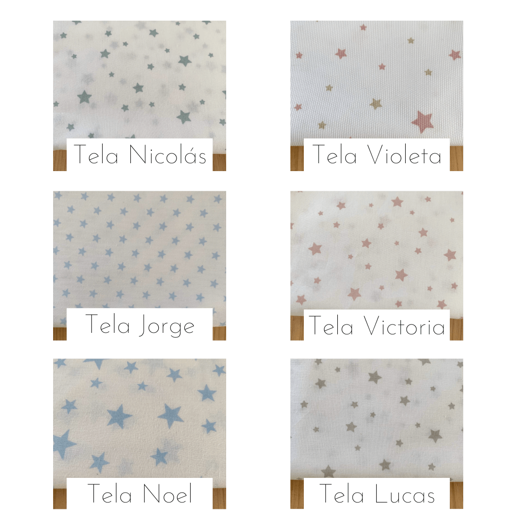 Nalí Kids - Wholesale Bunting/Garland - Name garland (Various fabrics) Price per letter3