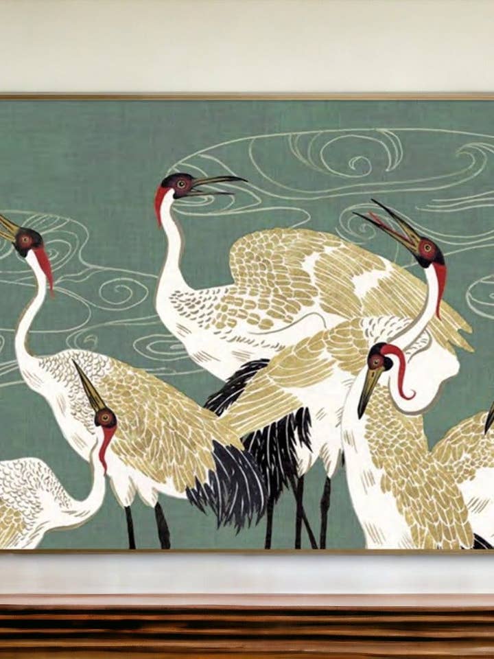 Beyond the Moon 39.5x27.5" for wholesale by The Light Garden Collection