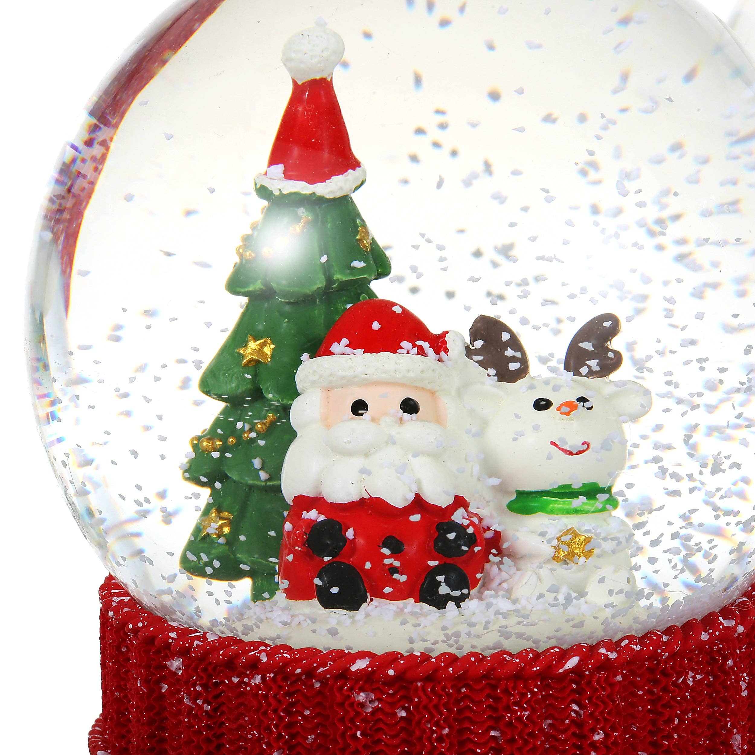 SINT - Wholesale Snow Globe - SINT Christmas Musical Glittering Water Snow Globe | Set of 218