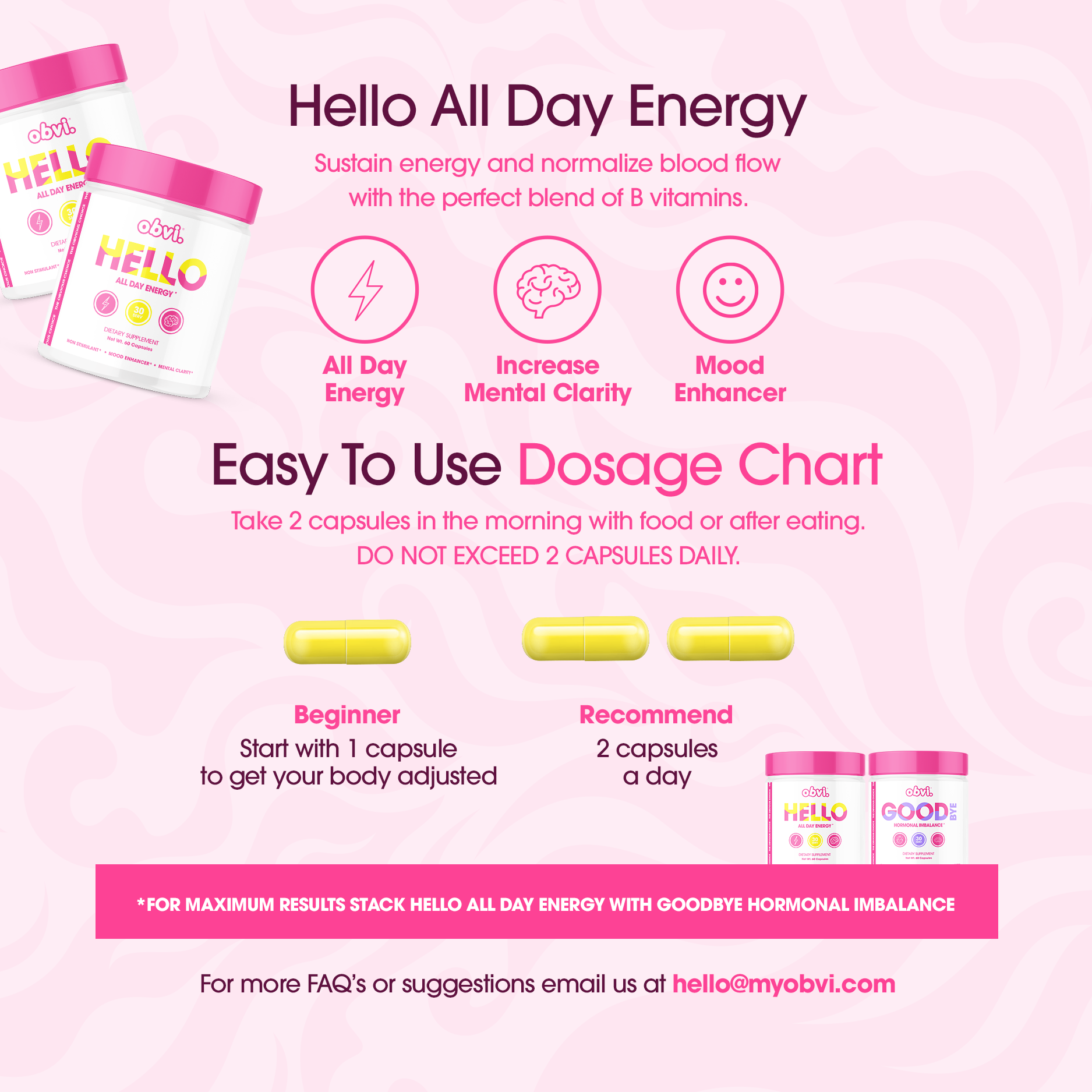 Obvi – wholesale Oral supplement/vitamin – Obvi Hello2