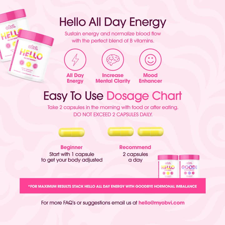 Obvi – wholesale Oral supplement/vitamin – Obvi Hello2