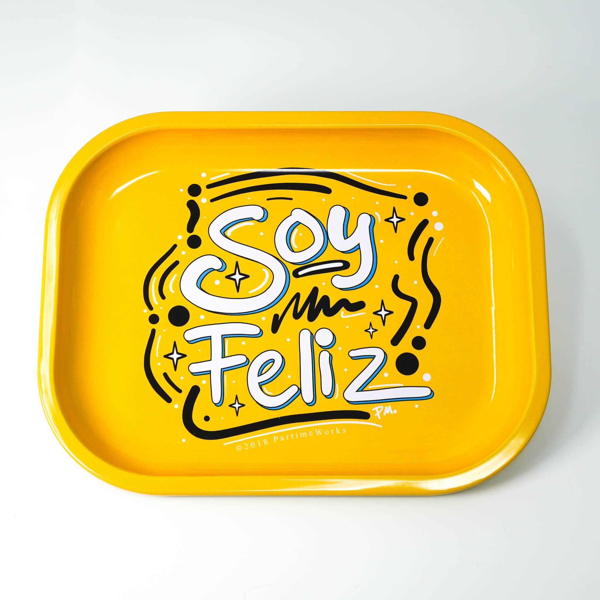 PARTIMEWORKS - Wholesale Decorative Tray - Soy Feliz Novelty Tray19