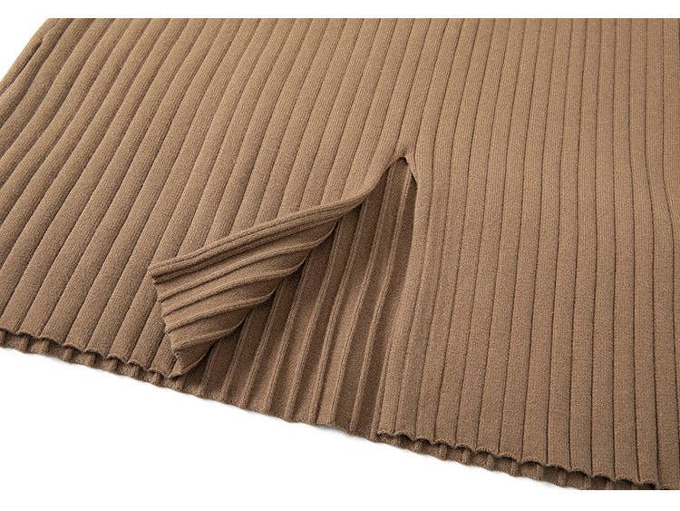 Marayn - Wholesale Dress - Women's - Korean Chic Oversized Hoodie Dress Knit Comfort8