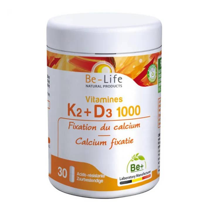 Vitamine K2 et D3 - 1000 - 30 gélules pour la vente par Biovista
