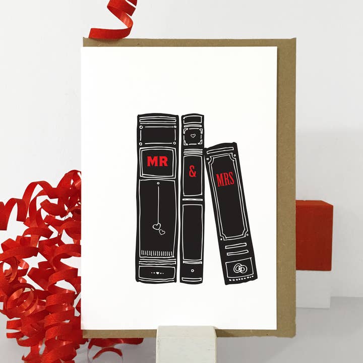 Mr and Mrs Wedding Card | Engagement | Mr & Mrs Card for wholesale by Purpose & Worth etc