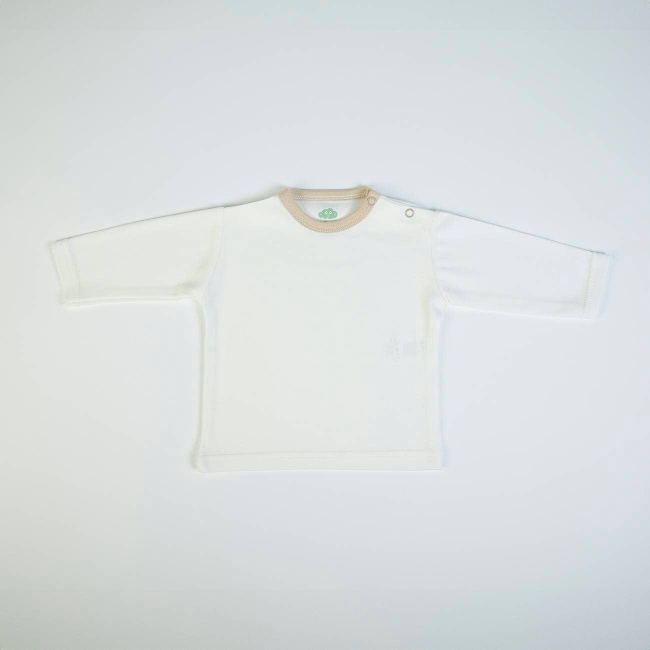 Offwhite brown 16262 - Salopete + t-shirt long sleeve - Organic - AW 24/25 for wholesale on Faire1