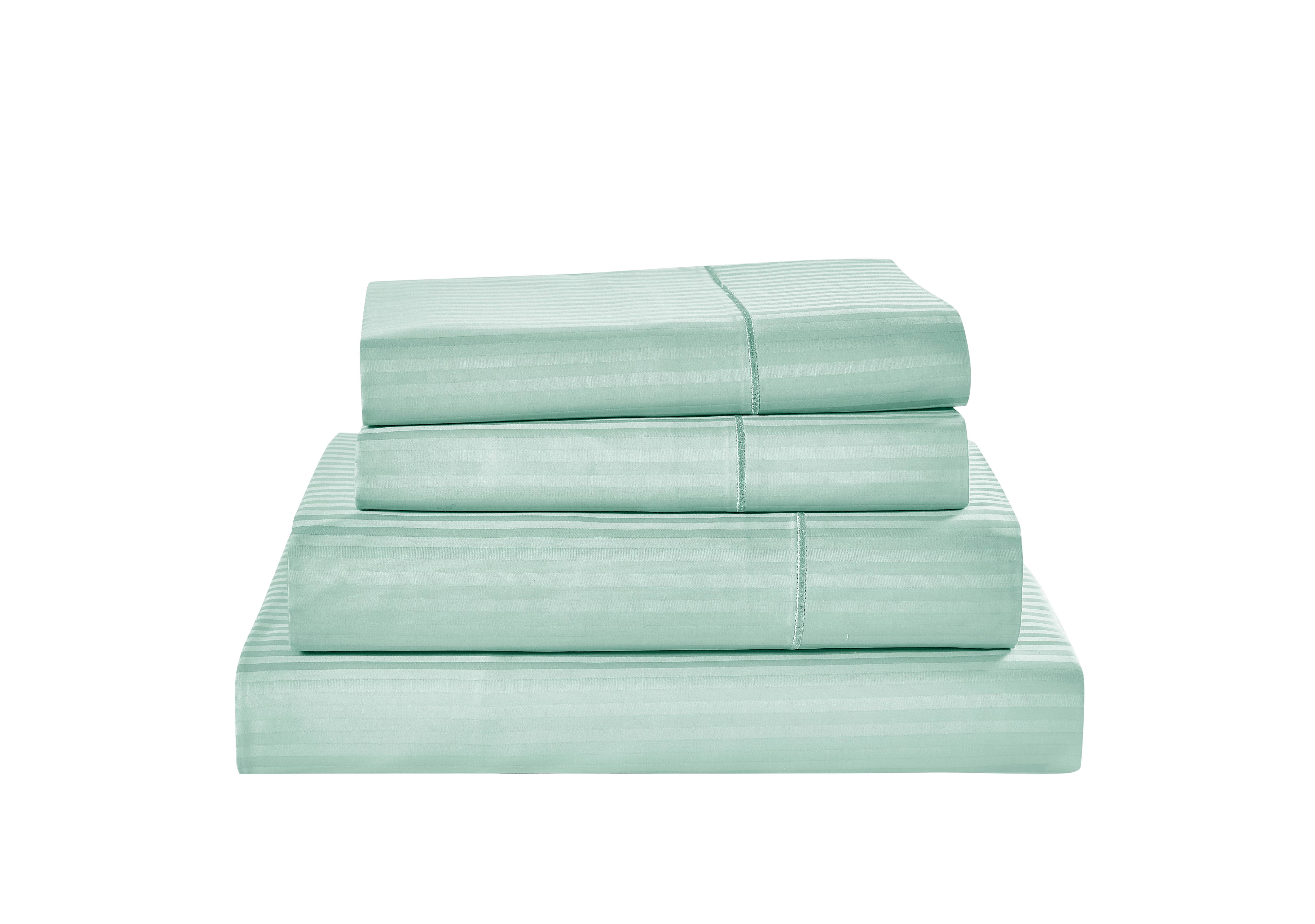 Bed Bath Fashions - Wholesale Sheet Set - Kathy Ireland 500 Thread Count Damask Stripe Sheet Set3