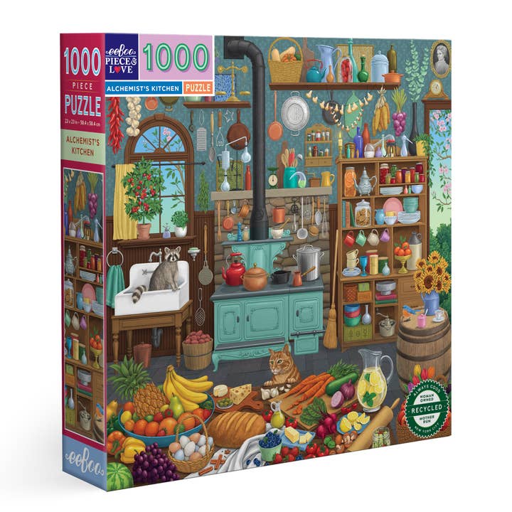 eeBoo - Wholesale Puzzle - Adult - Alchemist's Kitchen 1000 Piece Square Puzzle