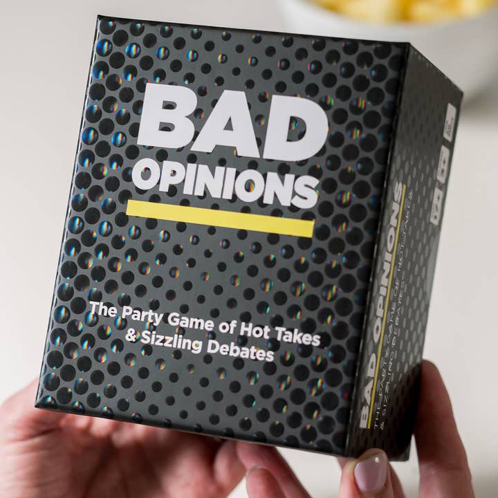 Dyce Games - Wholesale Card Game - BAD OPINIONS: The Party Game of Hot Takes & Sizzling Debates
