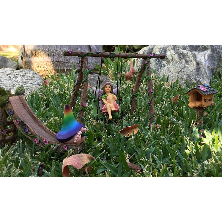 GlitZGlam - Wholesale Outdoor Ornament/Decor - GlitZGlam Miniature Fairy Mailbox for The Enchanted Garden