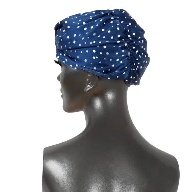 Turbante Spots Nnot Dots por atacado de Gilded Fox Silk