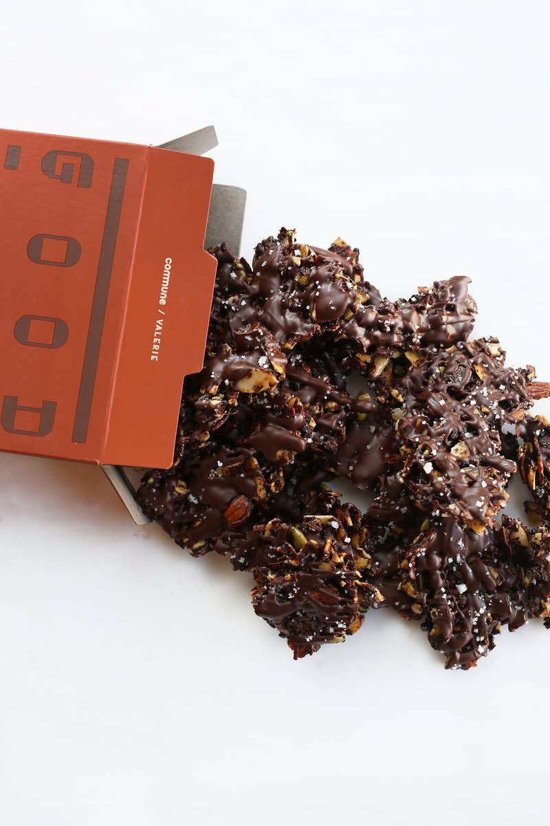 Valerie Confections - Vente Friandises enrobées de chocolat - Commune + Valerie Good Mix - Snack au chocolat GF