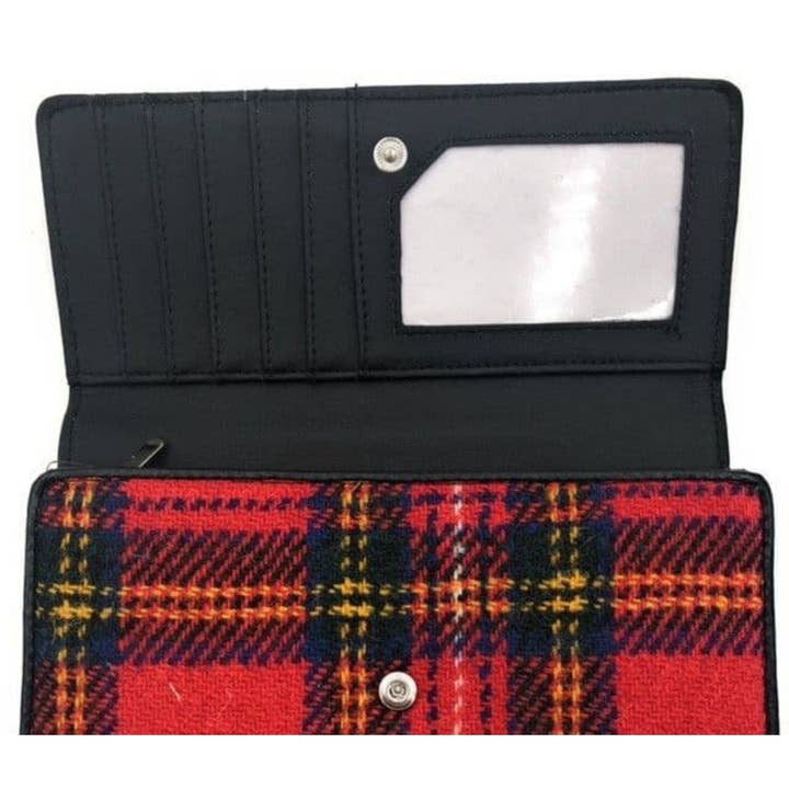 Dublin Gift Company - Vendita all'ingrosso Pochette - Donna - Borsa da donna in tartan scozzese Harris Tweed2