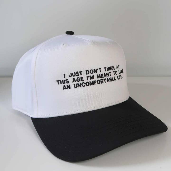 Sundrop - Venta al por mayor Accesorio para sombrero - Mujer - A esta edad no creo que esté destinado a una vida incómoda sombrero.1