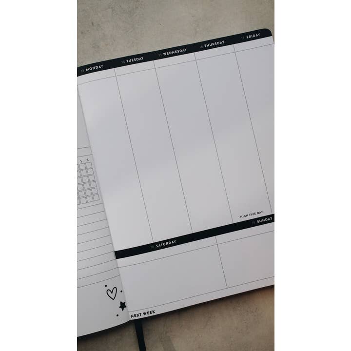 Rad & Happy - Wholesale Planner - 2026 Dated 8x10 Planner - Doodle Edition2