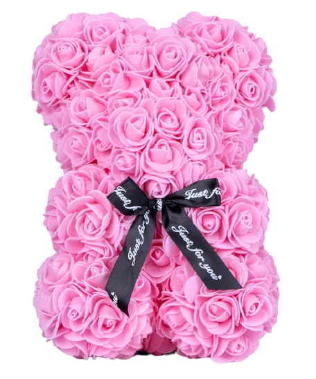 artificial rose bear wholesale