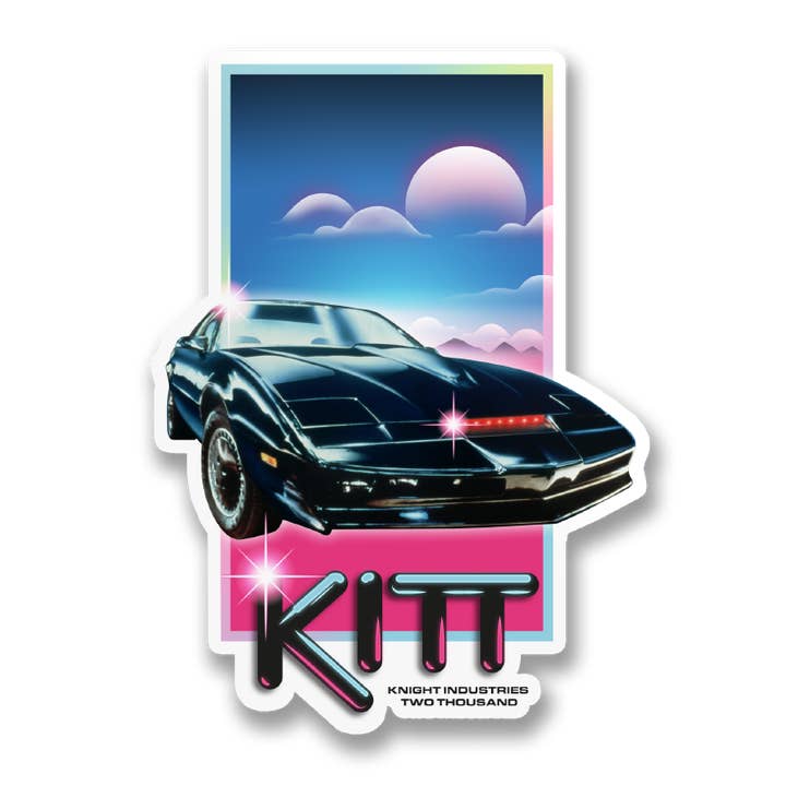 Knight Industries Two Thousand Stickers for wholesale by Hybris Production AB