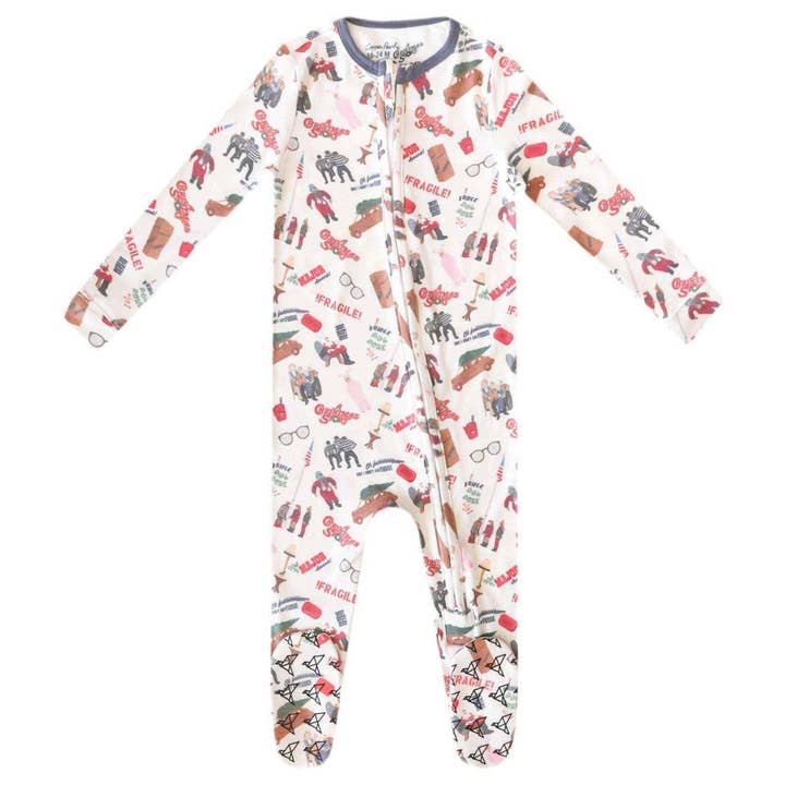 Copper Pearl - Wholesale Sleepsuit - Baby - Zip-Up Footie Pajama - A Christmas Story1