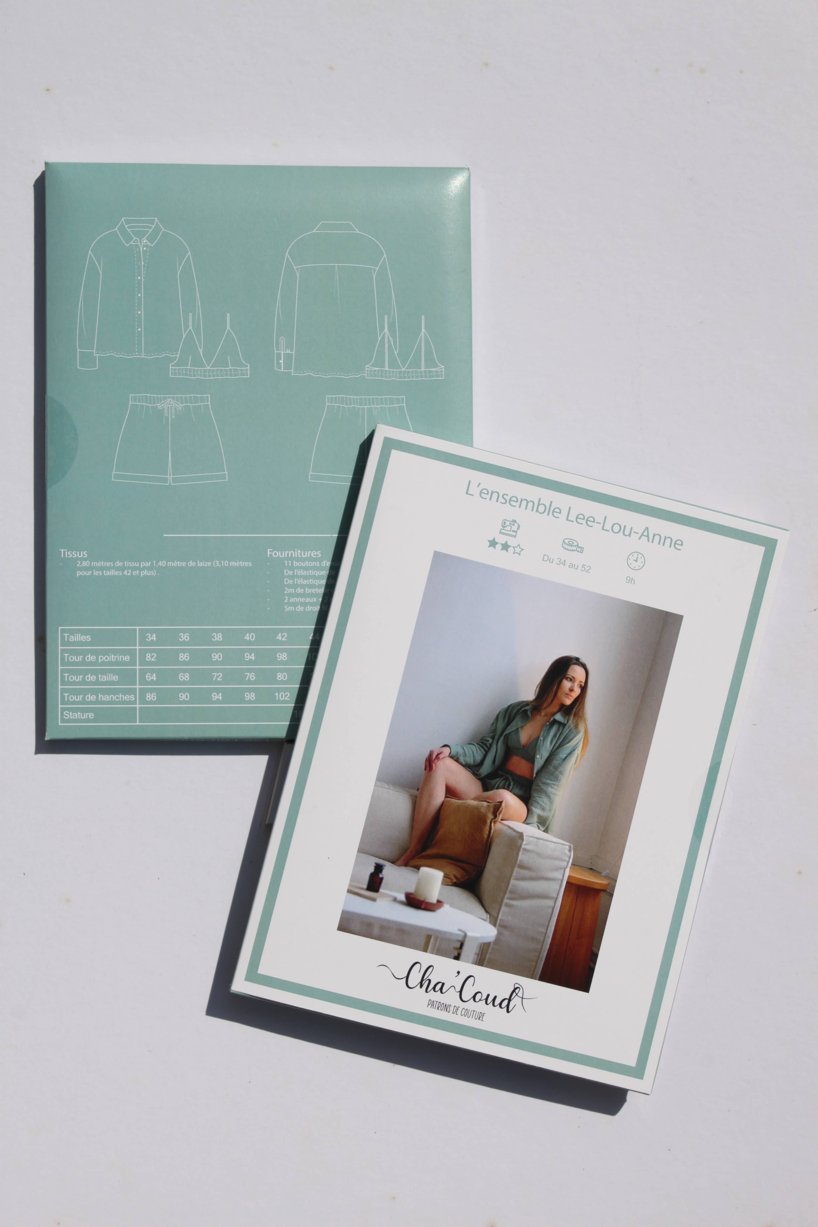 Cha' coud - Wholesale Knutselnaai-set - Naai patroon - Lee-Lou-Anne set6