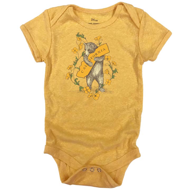 SF Mercantile - Wholesale Bodysuit (Non-Footed) - Baby - Bear and Poppy Infant Onesie1