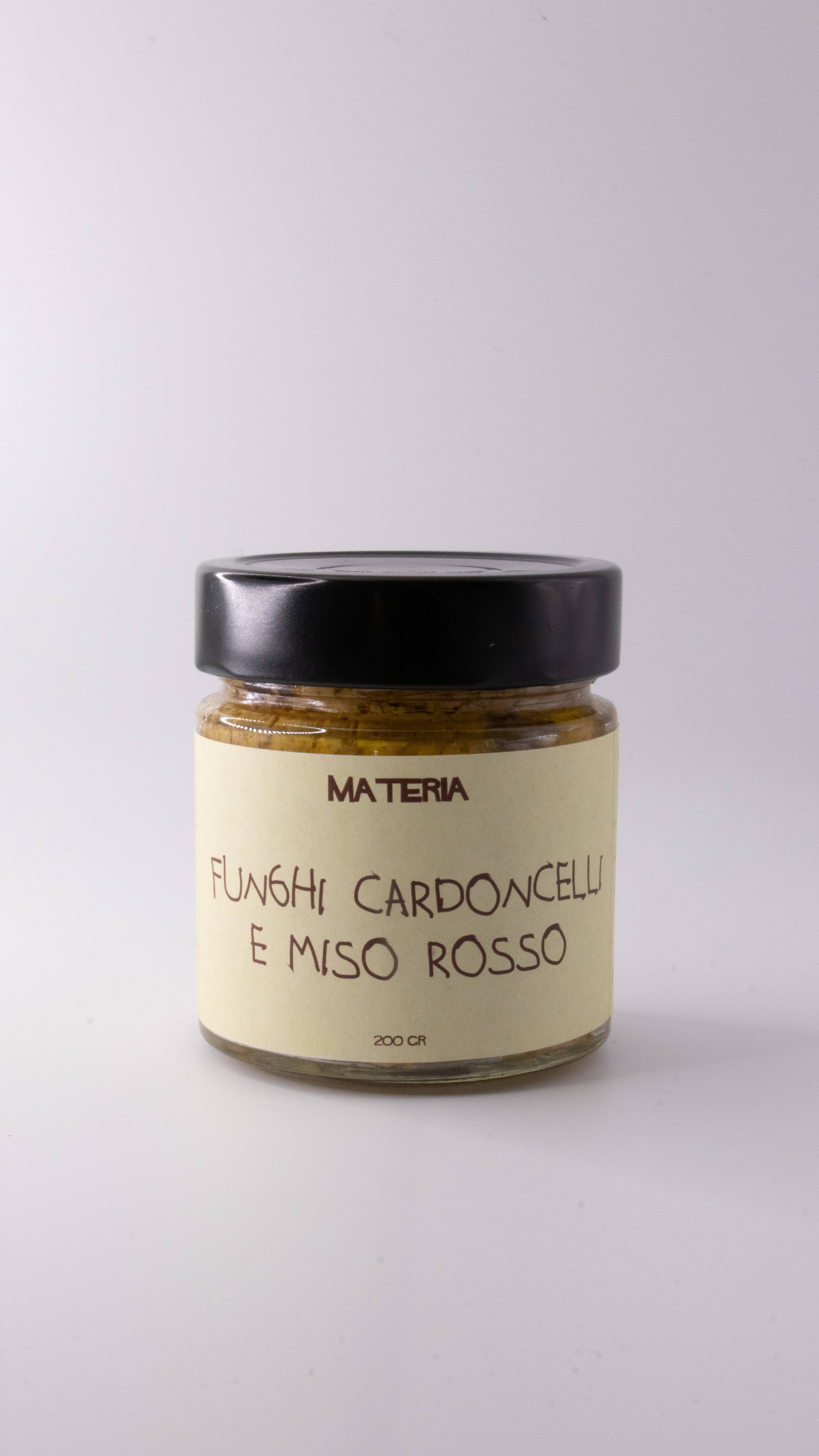 Materia - Wholesale Salsa - Cardoncelli Mushroom and Red Miso Pâté1