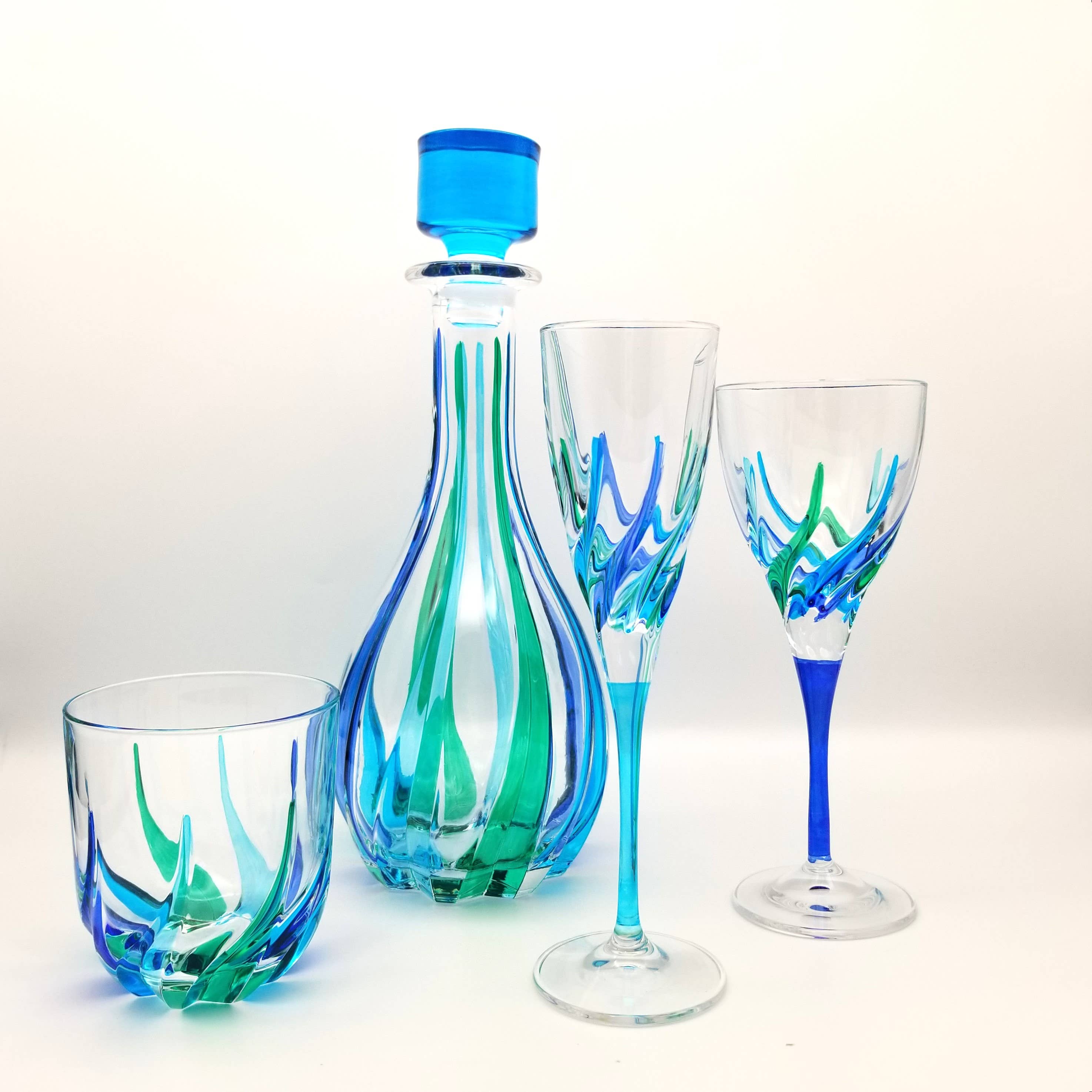 Alice Sturzinger LLC - Wholesale Decanter - Trix Aqua Decanter1
