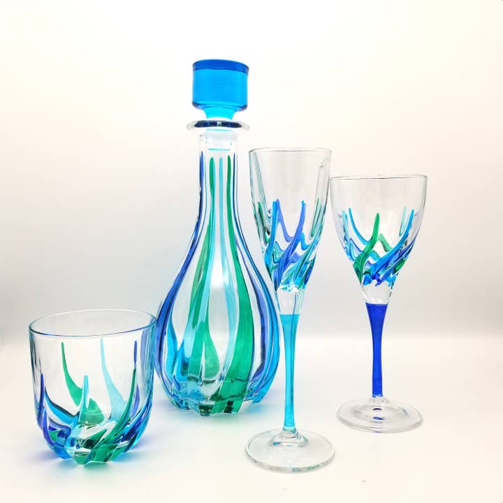 Alice Sturzinger LLC - Wholesale Decanter - Trix Aqua Decanter1