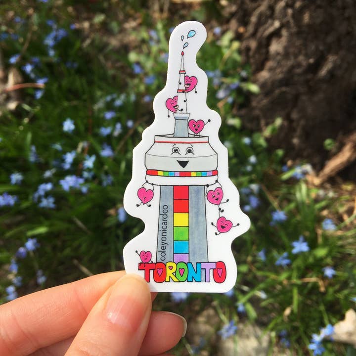 Cole-Yoni Inc. - Vendita all'ingrosso Adesivo - Adesivo vinile Toronto Pride1