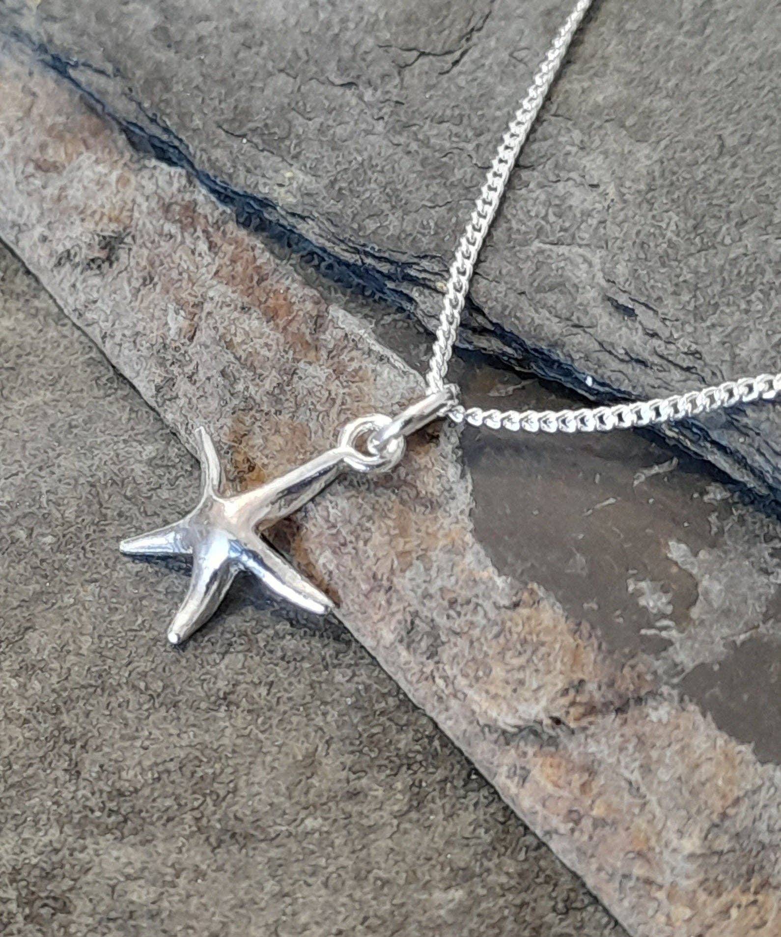 Bluelily925silver - Wholesale Pendant/Charm Necklace - P184BC- Starfish pendant