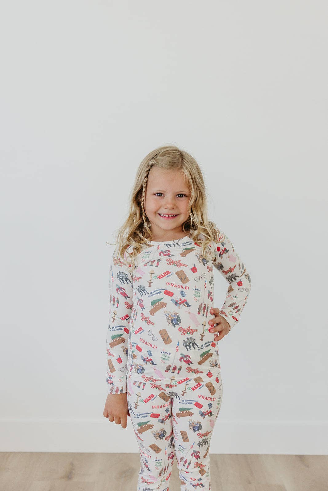 Copper Pearl - Wholesale Sleepwear Set - Kids - 2pc Long Sleeve Pajama Set - A Christmas Story5