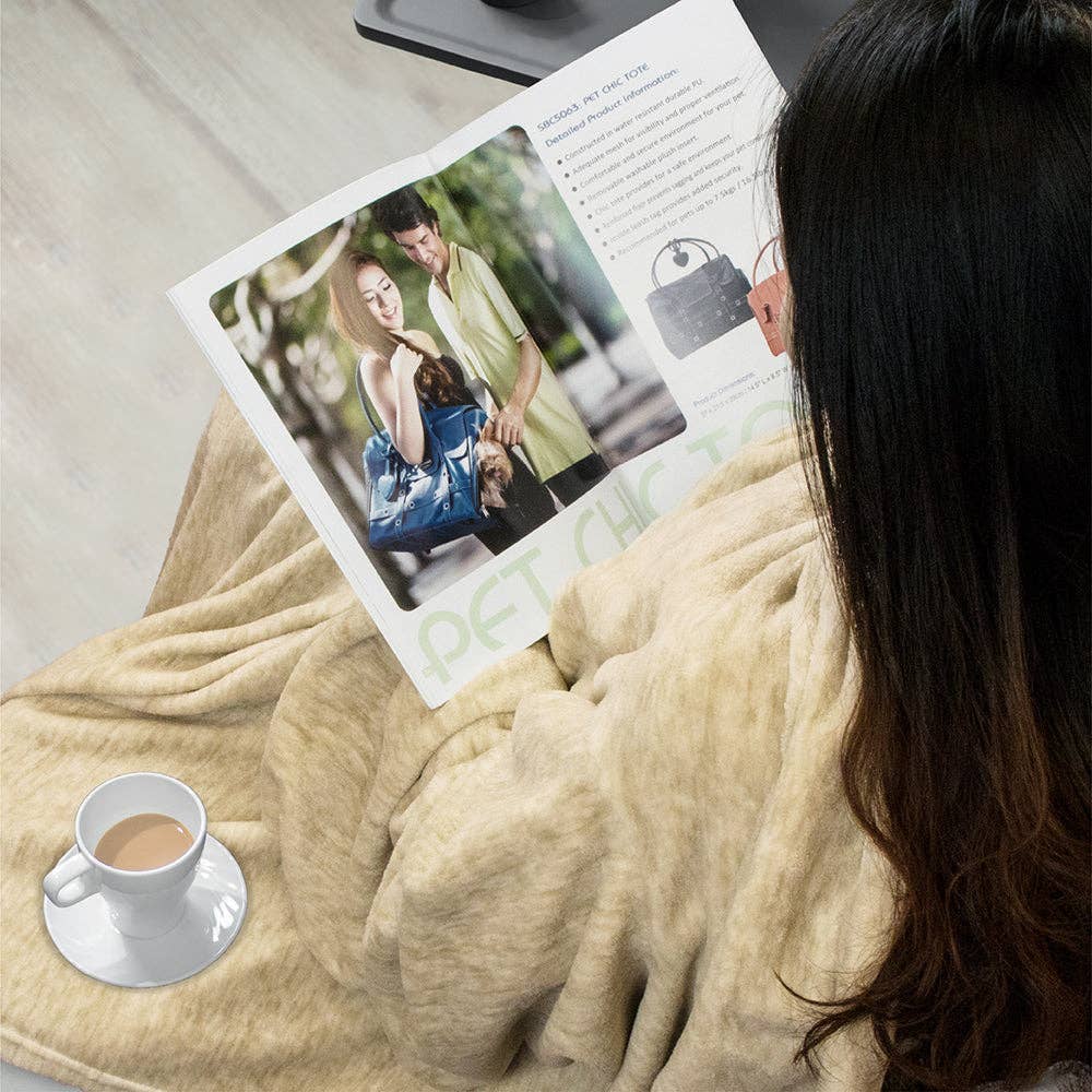 Pavilia - Vendita all'ingrosso Plaid - Coperta con maniche - Tasca applicata86