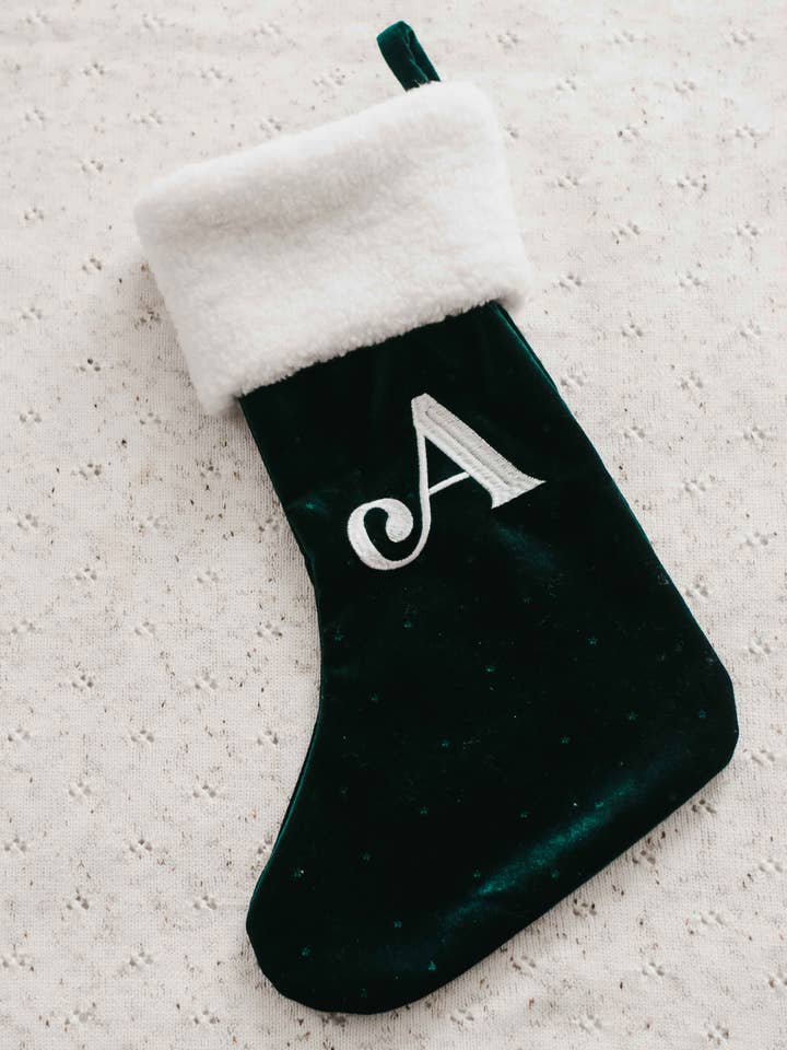 Velvet Stocking: Dark Green for wholesale by Bencer & Hazelnut