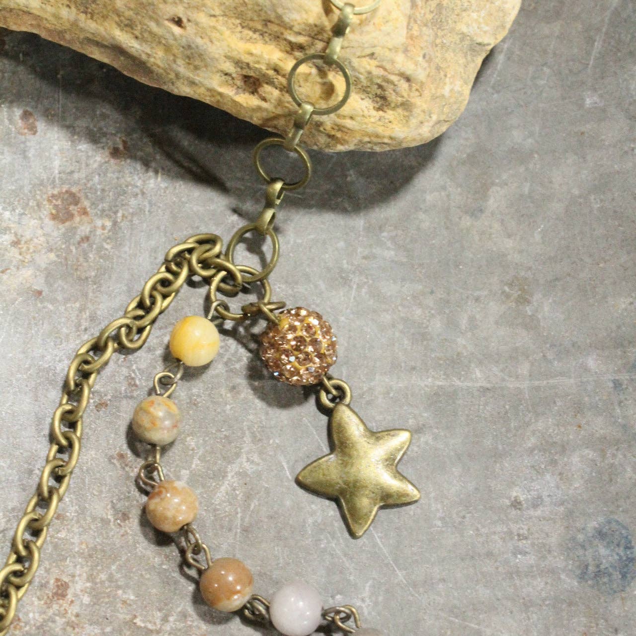 The Primitive Peddler, Inc. - Wholesale Pendant/Charm Necklace - Stars In The Night Sky Layered Necklace2