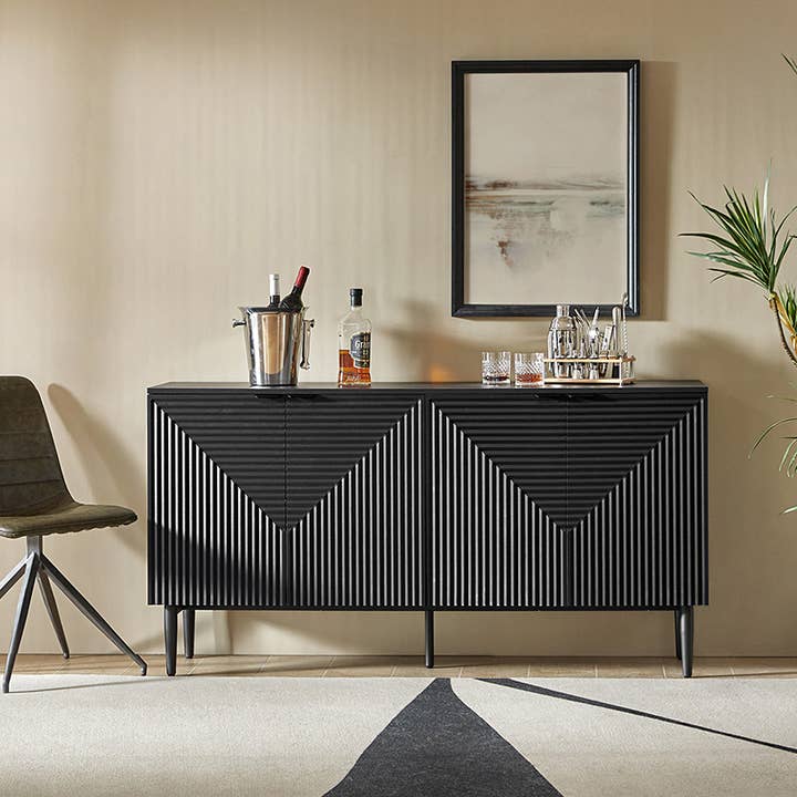 Burkart 4 Door Sideboard for wholesale by Karat Home