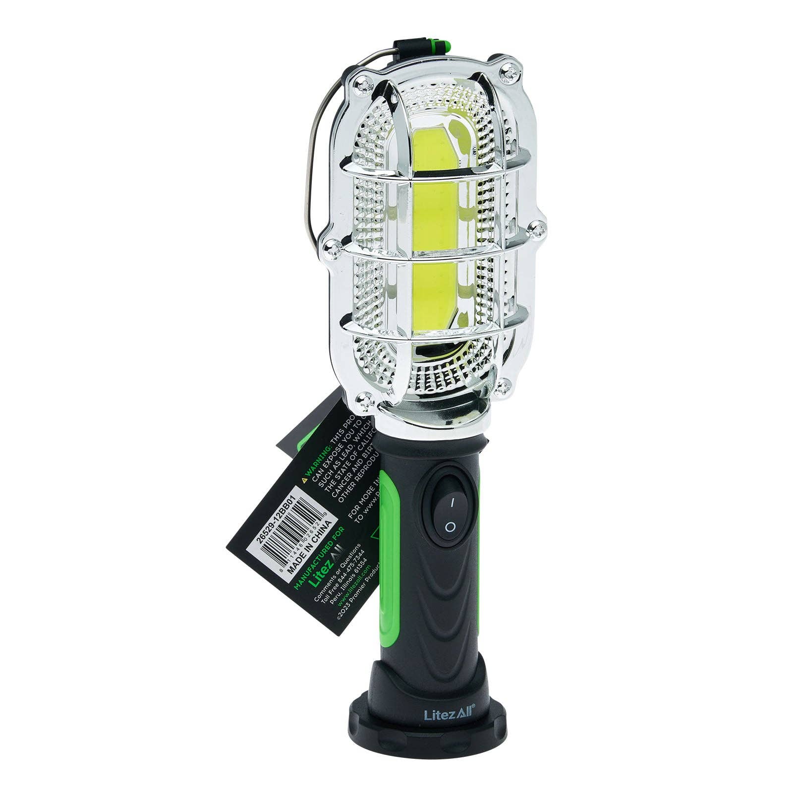 LitezAll - Wholesale Handheld Flashlight - LitezAll LED Classic Style Hand Light with Hook and Magnet7