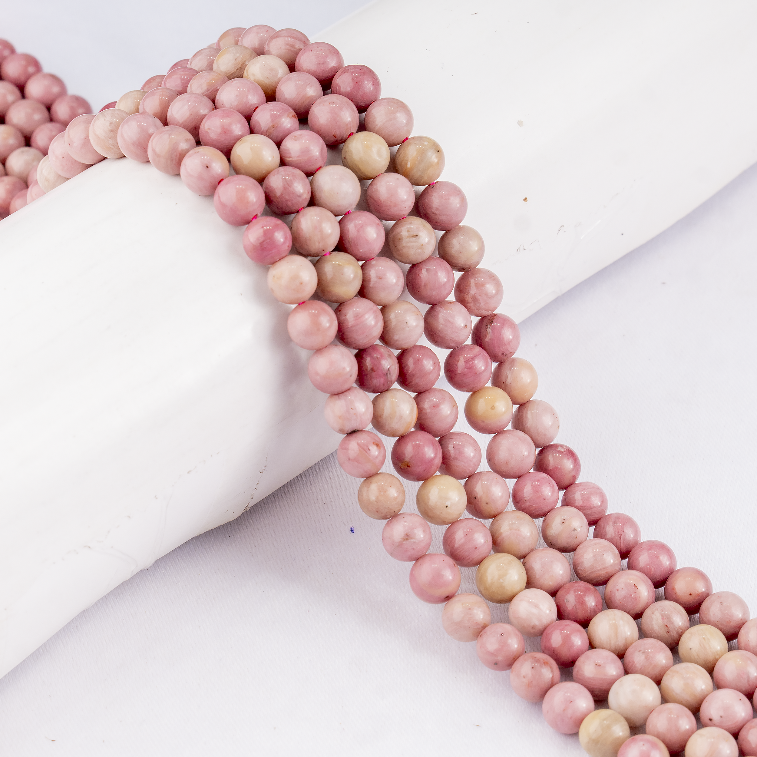Soothing Crystals Beads – wholesale Beads – Crystal Jewelry Beads| Rhodochrosite| Healing Gemstone Beads0
