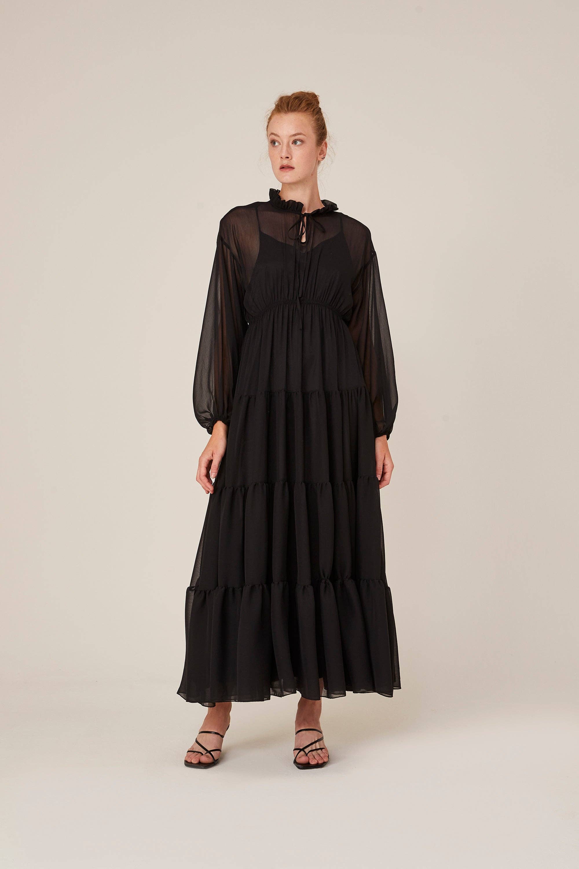 black Marseille-Black dress 🌿 for wholesale on Faire8