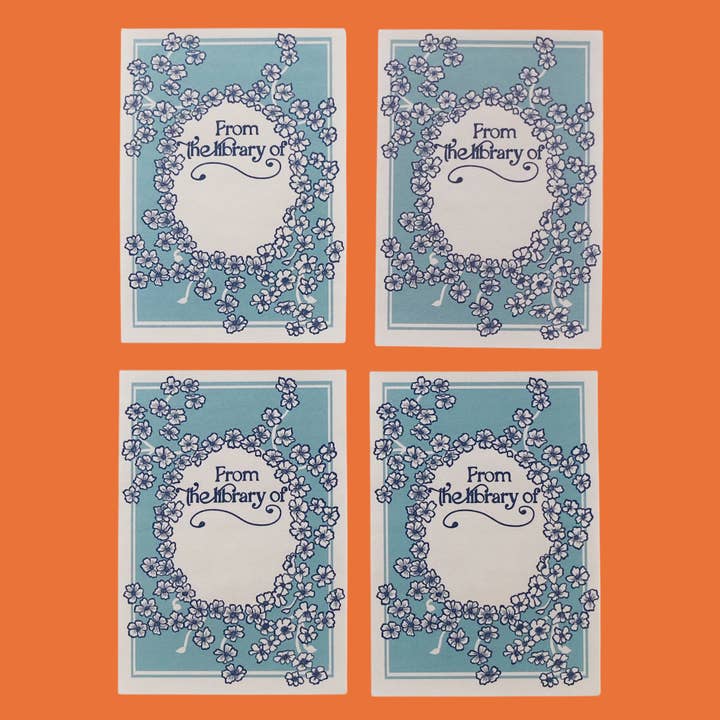 Blossom Ex Libris Klistermærker for engroshandel hos Cosmic Flower