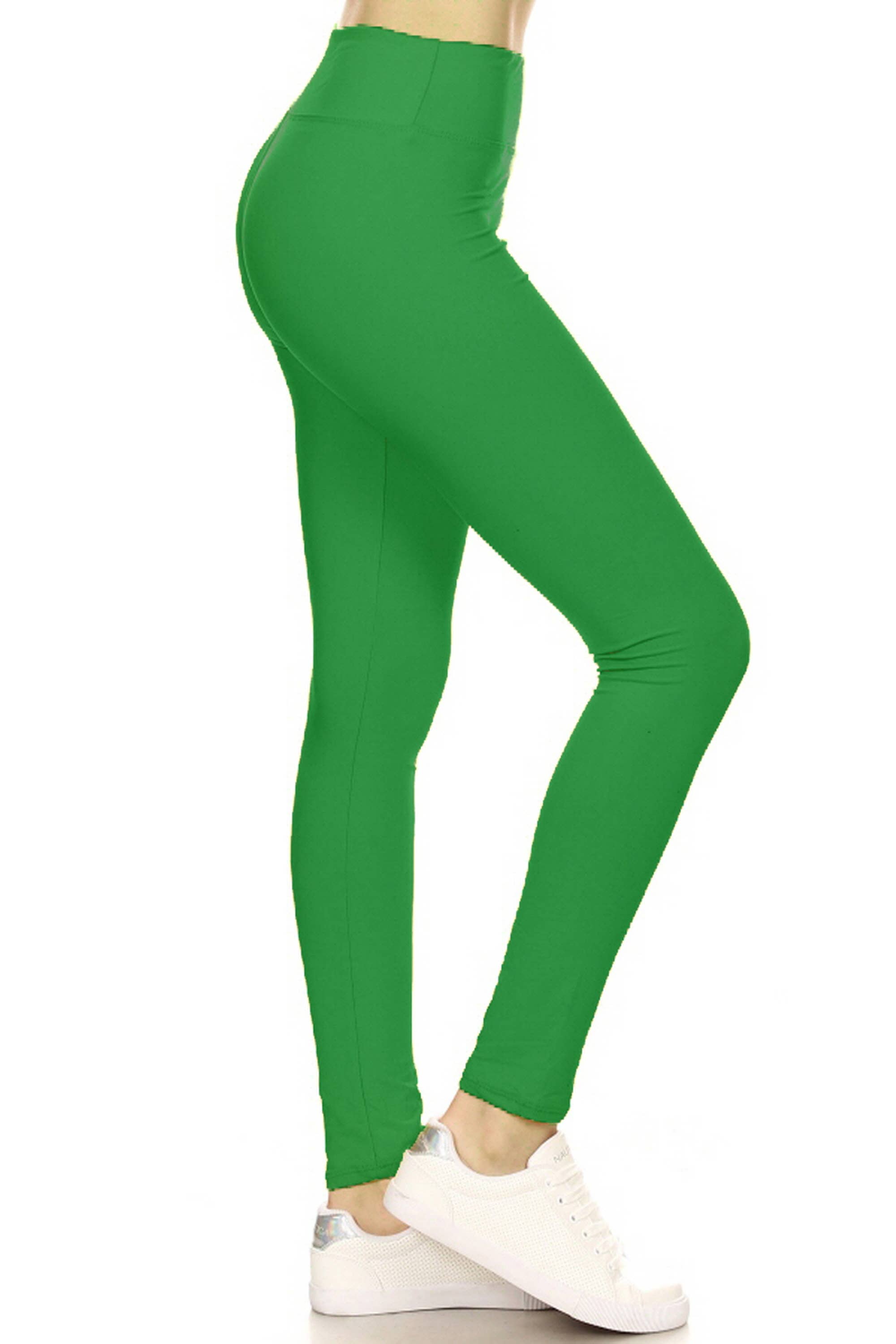 Leggings Depot - Wholesale Athletic/Lounge Leggings - Women's - 3" Yoga Band Buttery Soft Solid Leggings (S-XL)8