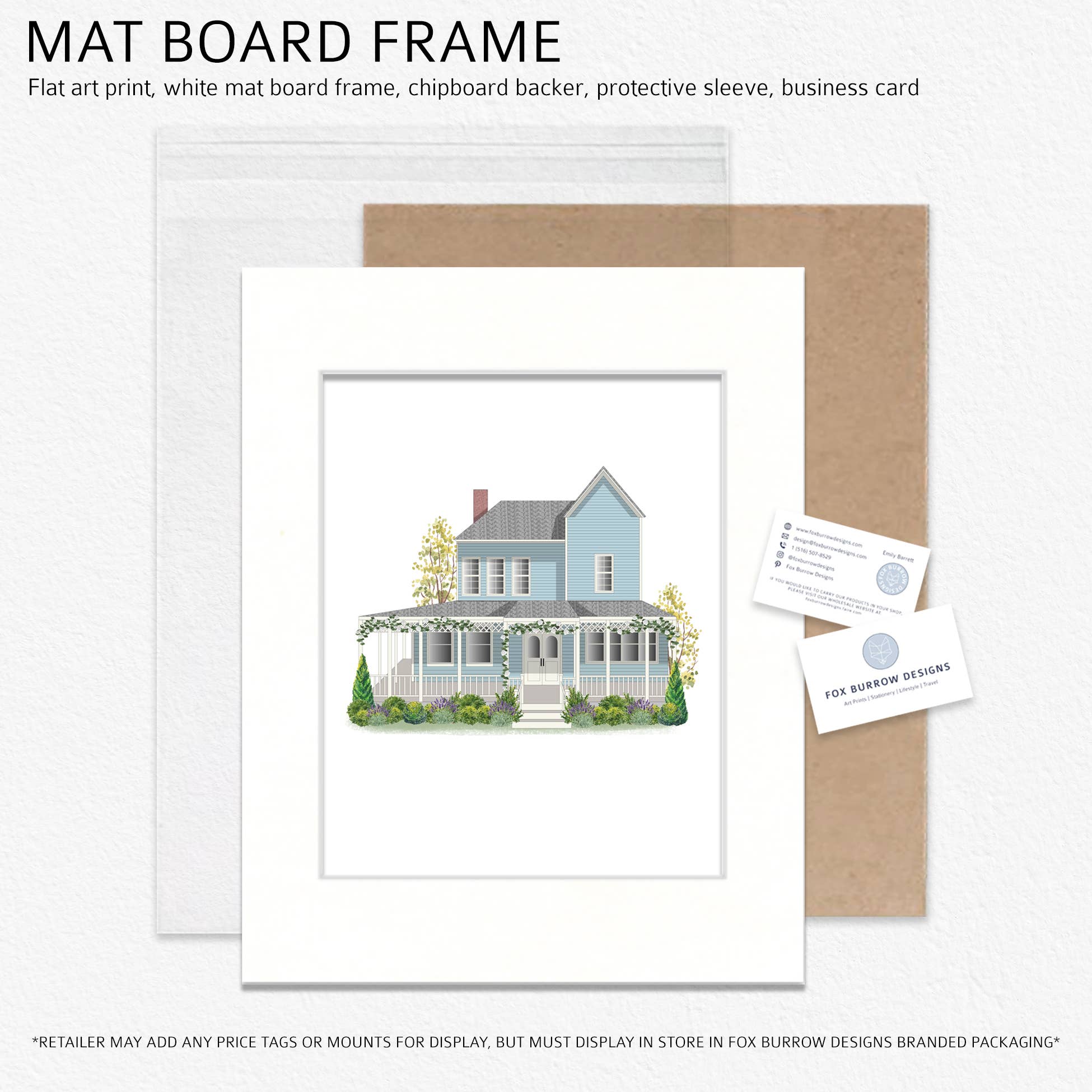 Fox Burrow Designs - Wholesale Art Print - Fiction Inspired - Lore's House5