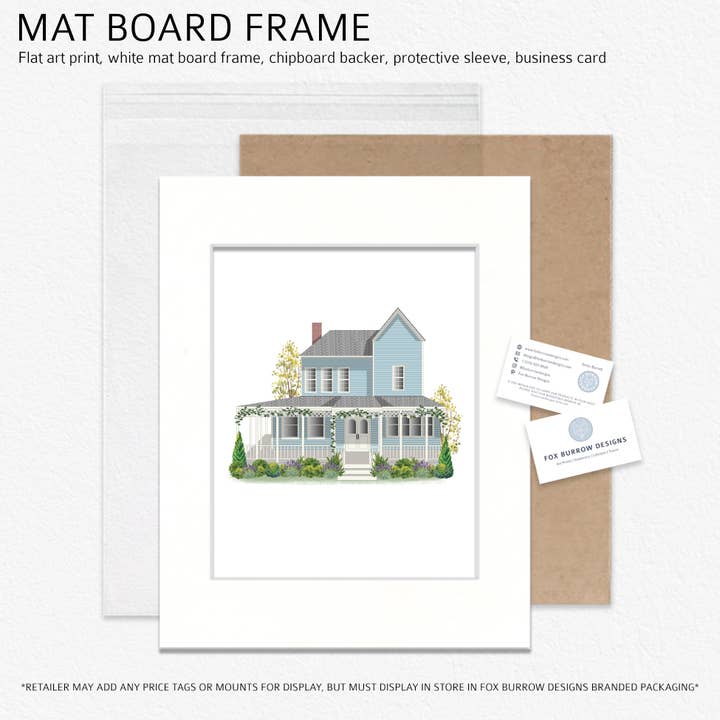 Fox Burrow Designs - Wholesale Art Print - Fiction Inspired - Lore's House5