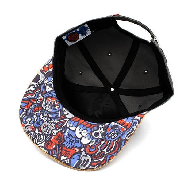 Woed – Großhandel Flat Brim Cap – Unisex – Strapback | WOTTO - Grau2