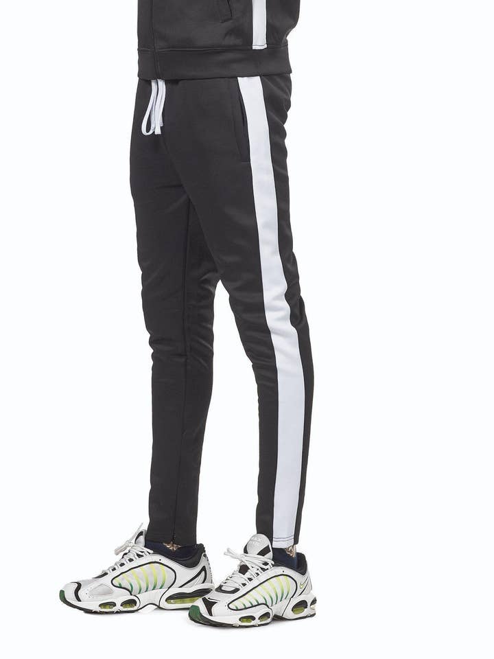 Calças de Treino 401 - Preto e Branco por atacado de Rebel Minds