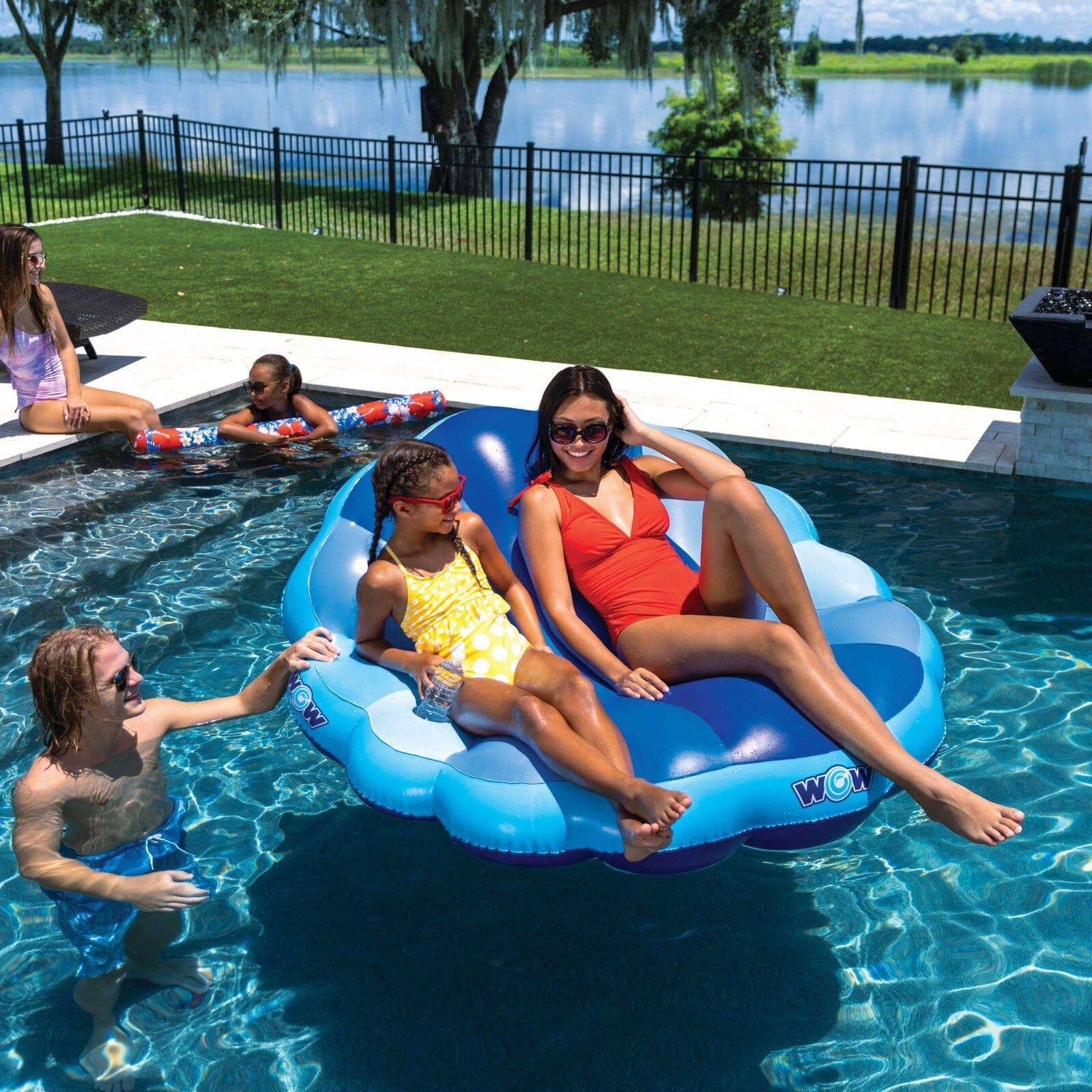 Wow Sports - Wholesale Inflatables - The Mermaid Shell Pool Lounger3