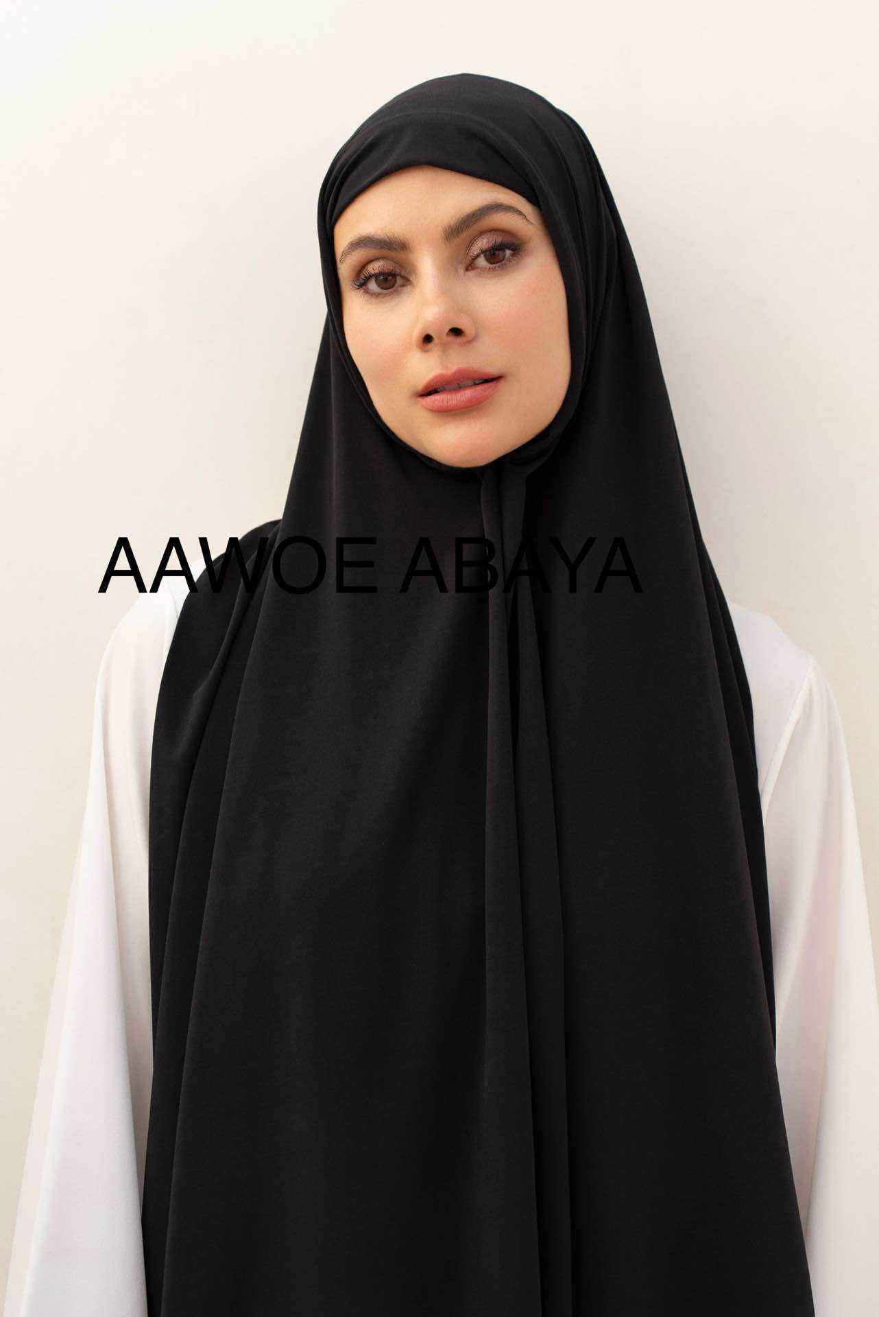 Aawoe Abaya - Wholesale Hijab - Women's - Elegant Long-Sleeve Shawl - 2484-HIJ5