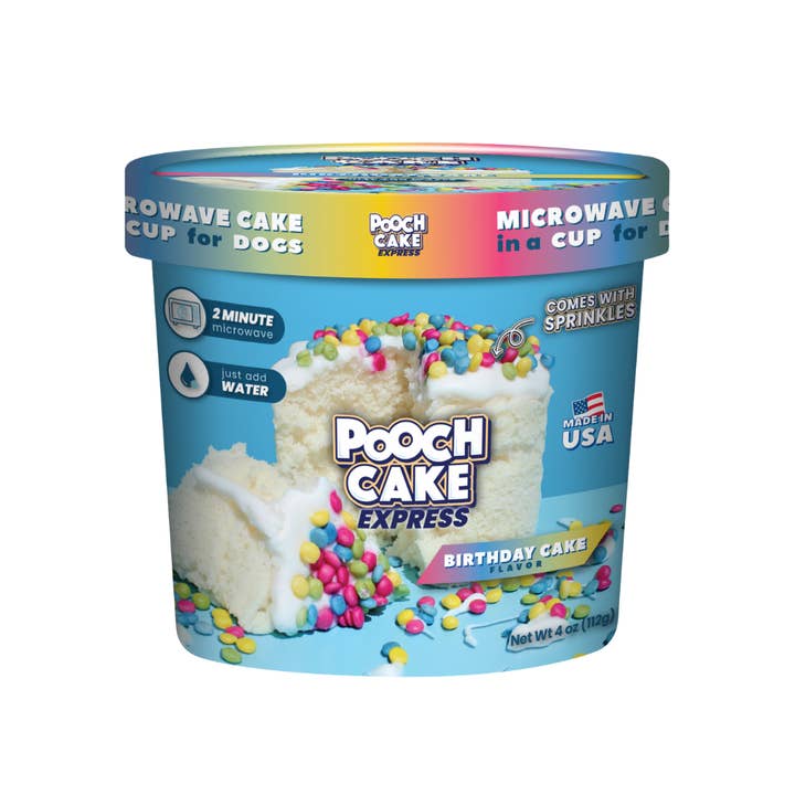 Pooch Cake - Wholesale Pet Treats - Dog - Pooch Cake Express - Microwave Cake in a Cup for Dogs