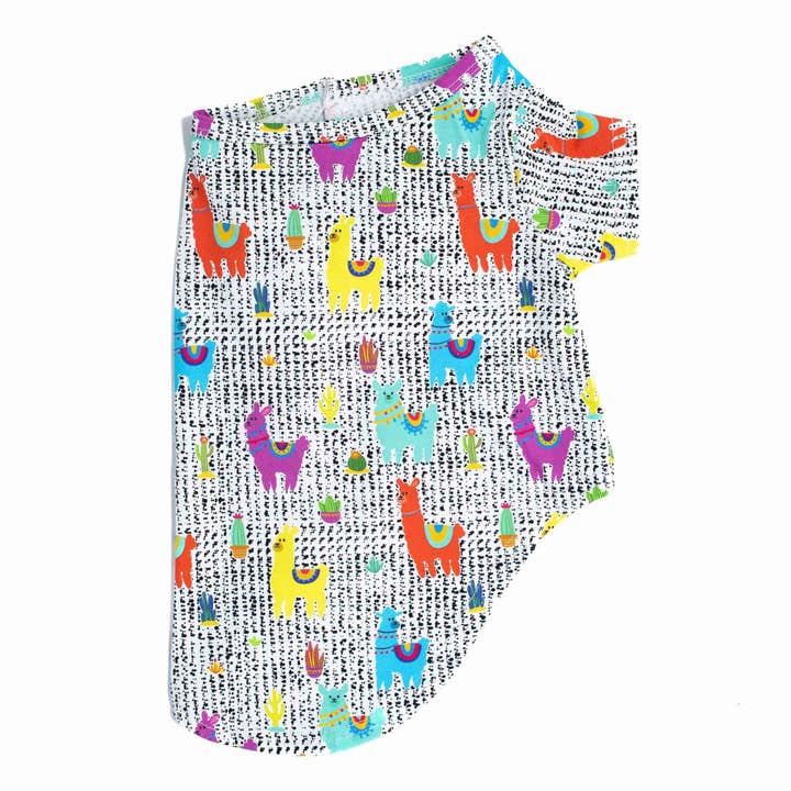 Vibrant Hound - Wholesale Pet shirt – Dog - No probllama dog shirt1