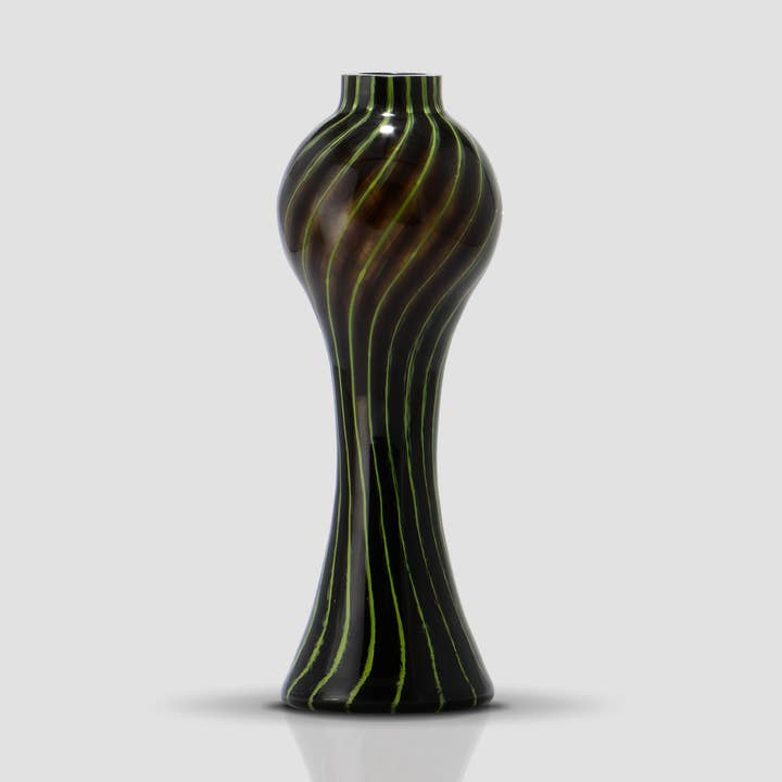 Medium PRUMO Jug | Green for wholesale by Glasscor | Hand∙Blown Glass